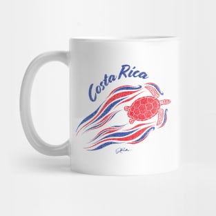 Costa Rica, Sea Turtle Pushing the Envelope Mug